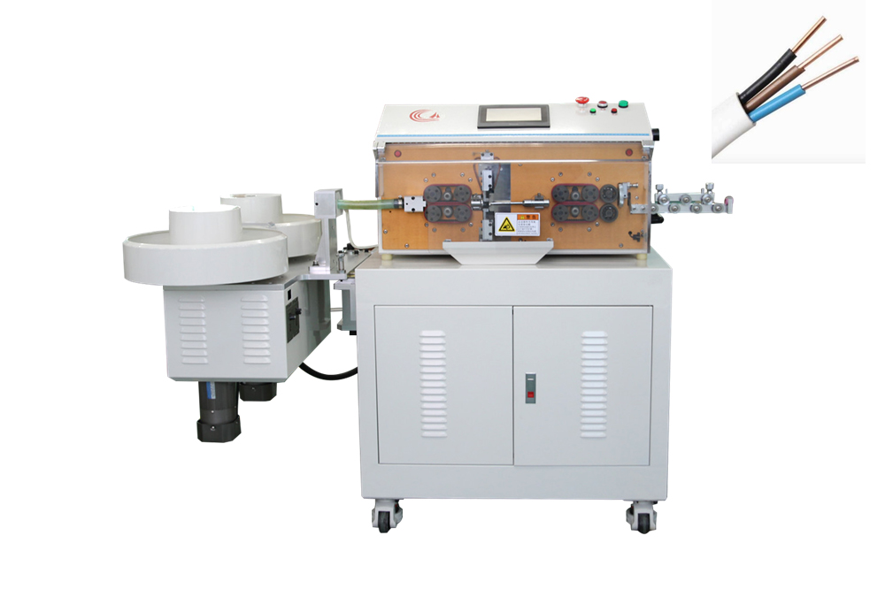 HC-608K1剝線機(jī)+收線盤(pán)